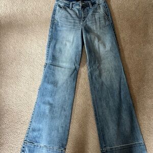 Judy Blue Blue Flare Wide Leg Jeans